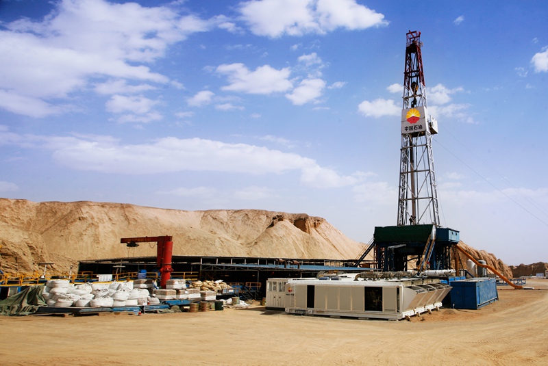 Tarim Oilfield electric drilling rig.JPG